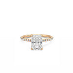 Radiant Shine Solitaire Ring