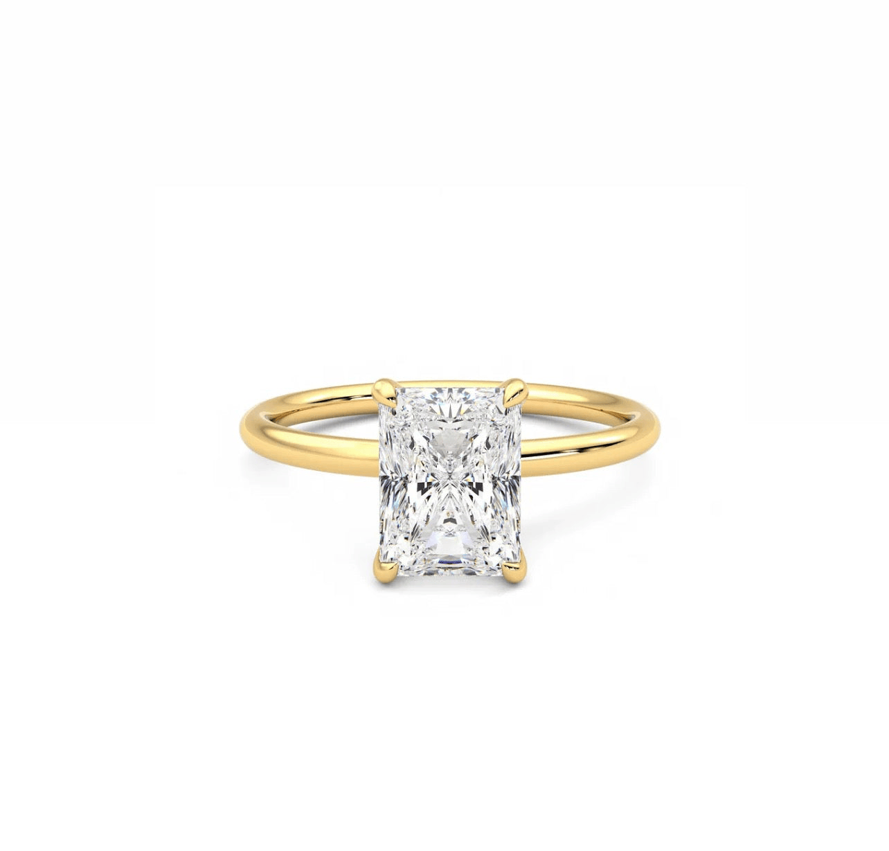 Radiant Solitaire Ring