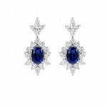 Royal Blue Earrings LG