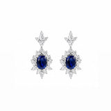 Royal Blue Earrings LG