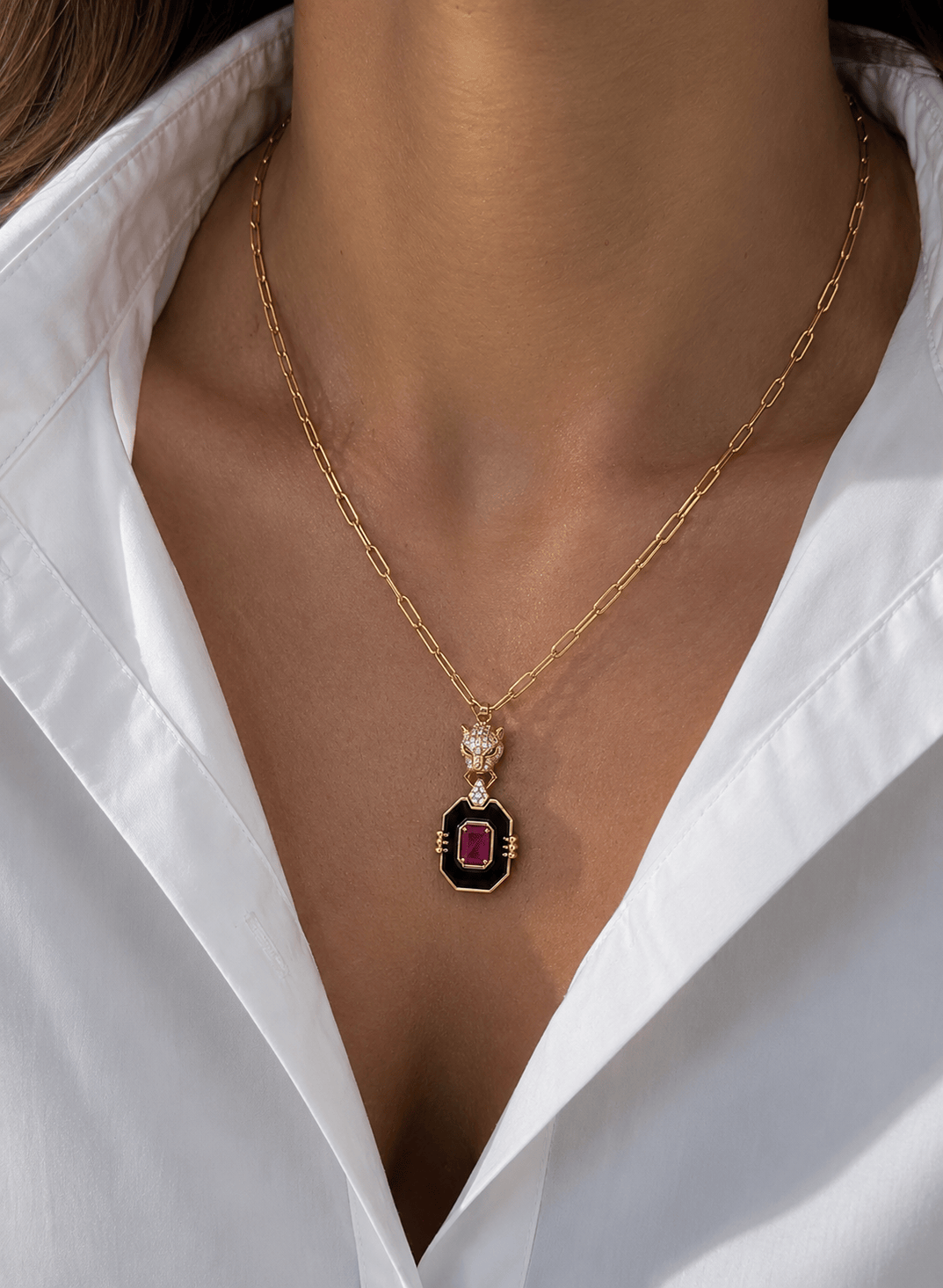 Royal Panther Necklace