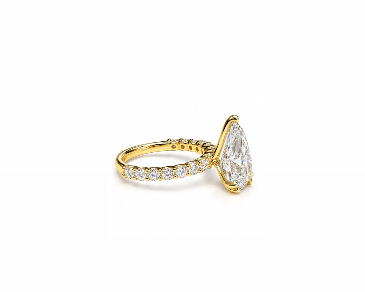 Royal Pear Solitaire LG