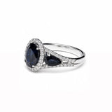 Sapphire Trilogy Ring