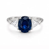 Sapphire Trilogy Ring