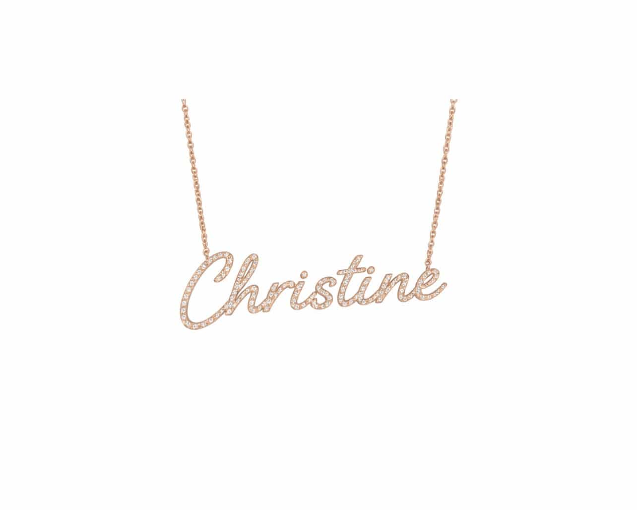 Script Name Necklace