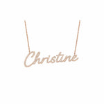 Script Name Necklace