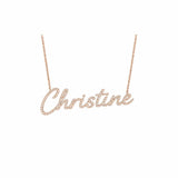 Script Name Necklace