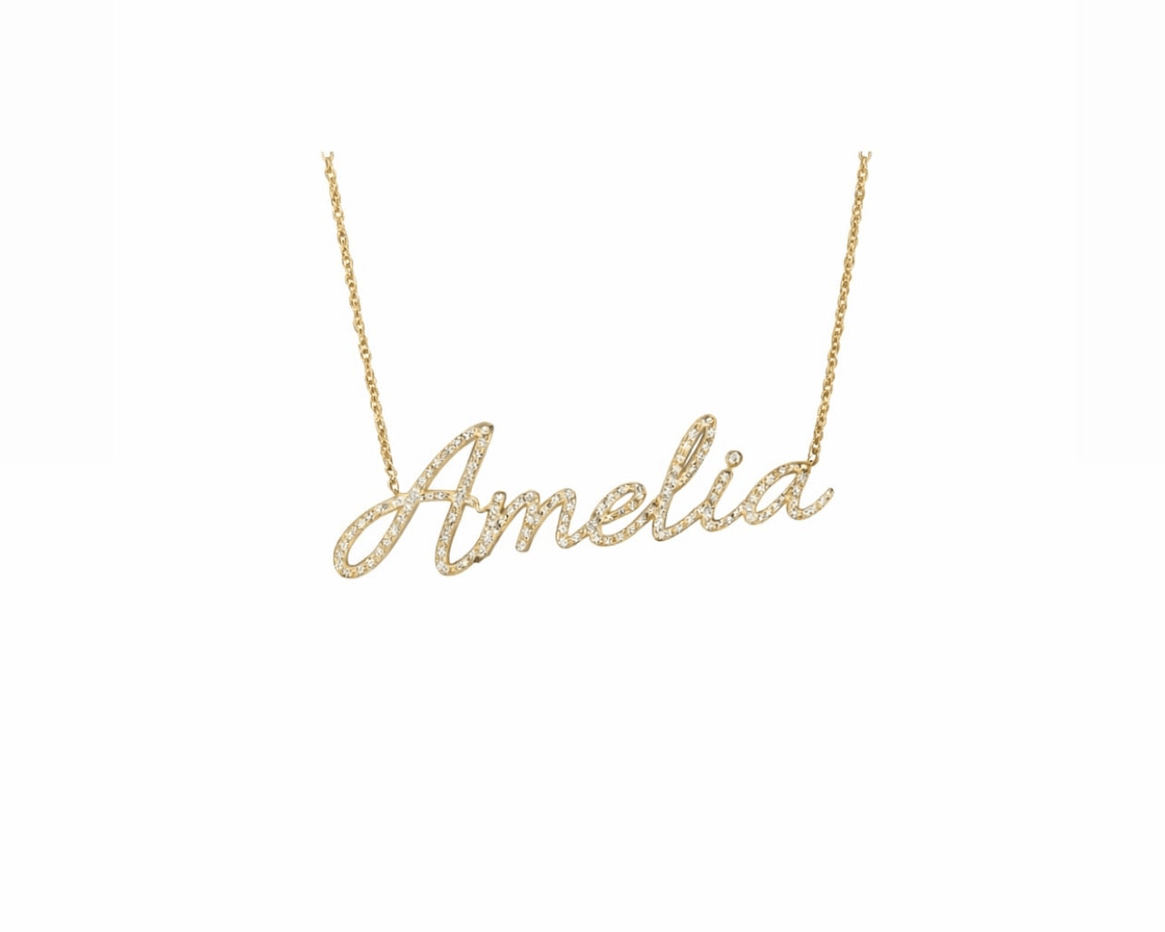 Script Name Necklace