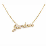 Script Name Necklace