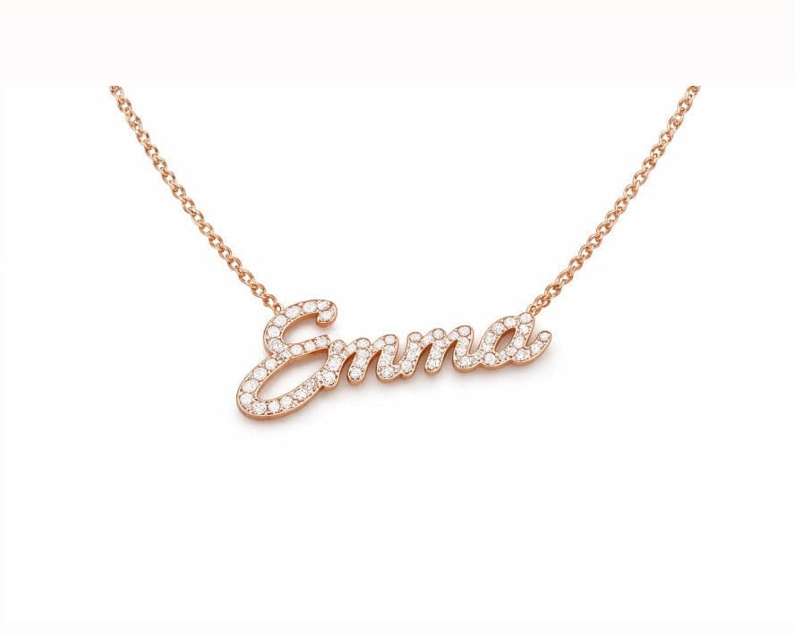 Script Name Necklace