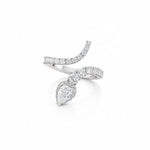 Serpent Pear Ring LG