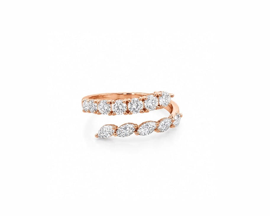 Serpent Wrap Ring LG