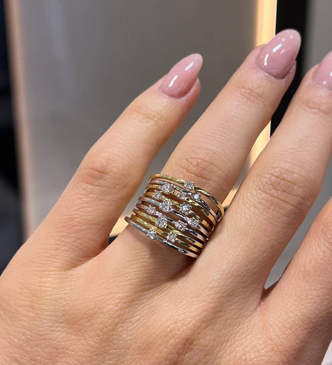 Shine Crossover Ring