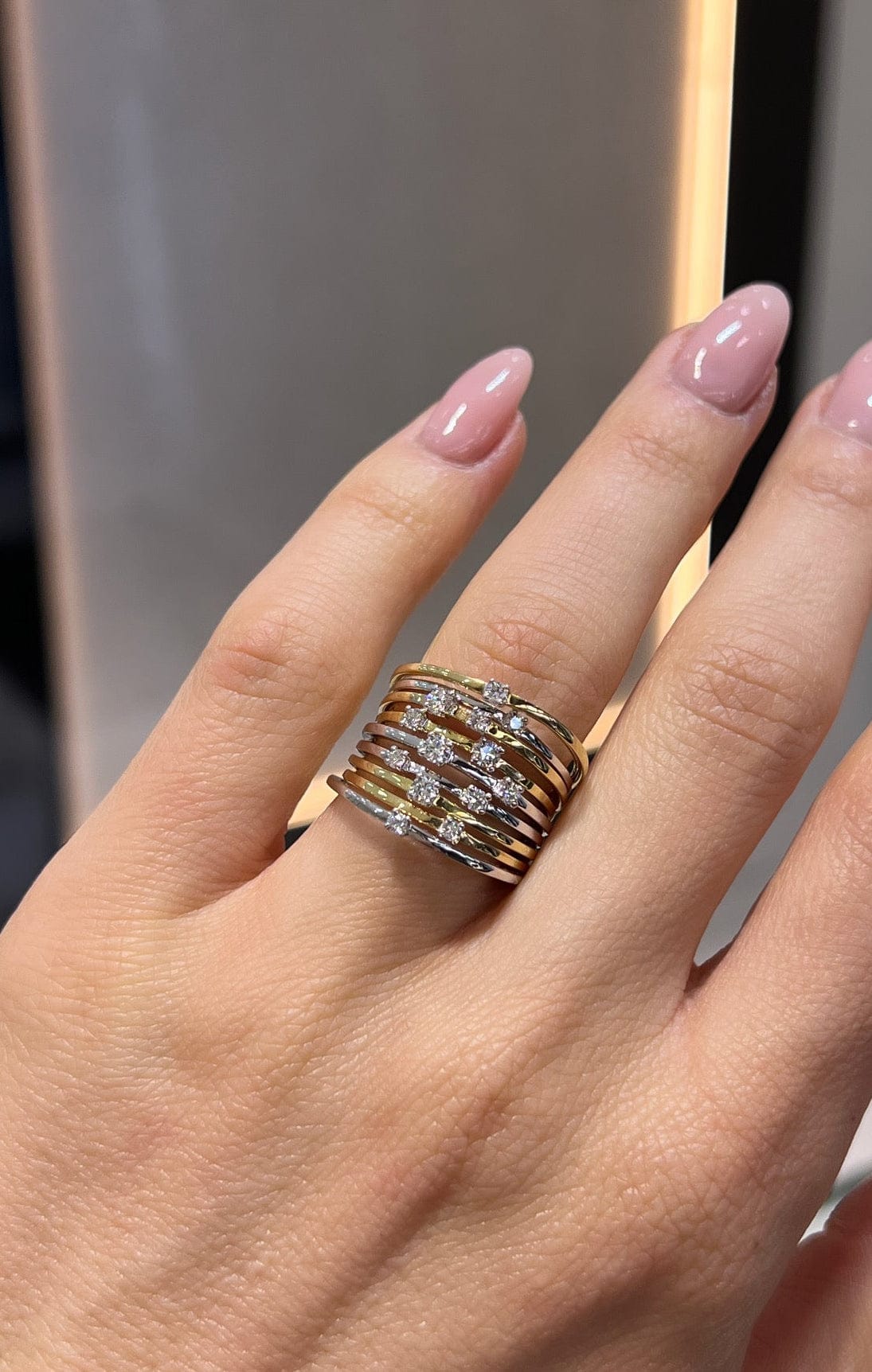 Shine Crossover Ring