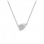 Sidewise Pear Necklace LG