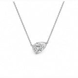 Sidewise Pear Necklace LG