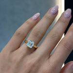 Signature Asscher Ring LG