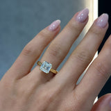 Signature Asscher Ring LG