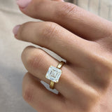 Signature Asscher Ring LG