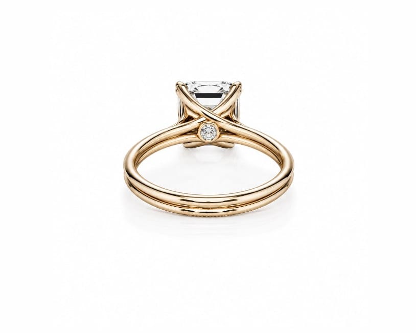 Signature Asscher Ring LG