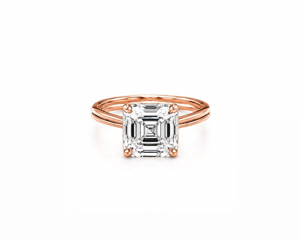 Signature Asscher Ring LG