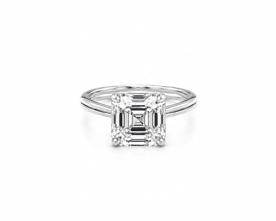 Signature Asscher Ring LG