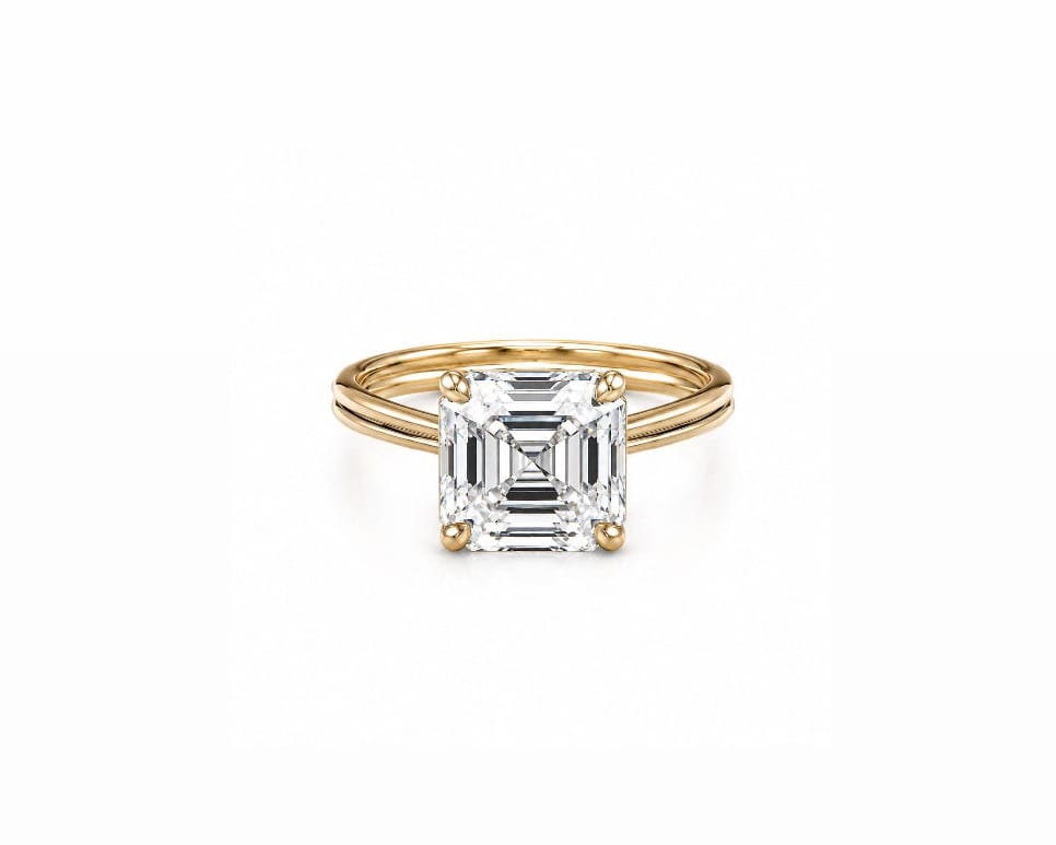 Signature Asscher Ring LG