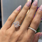 Signature Oval Pink Halo