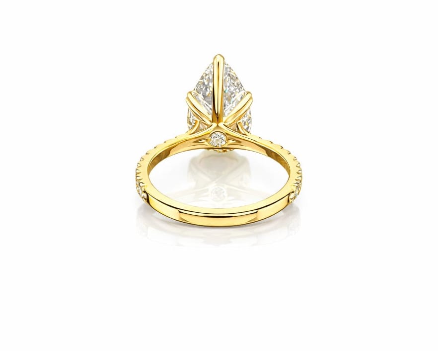 Signature Pear Solitaire LG