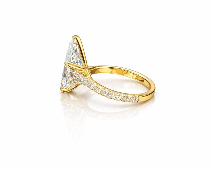 Signature Pear Solitaire LG