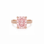 Signature Pink Cushion Ring LG