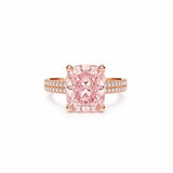 Signature Pink Cushion Ring LG