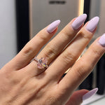 Signature Pink Oval Ring LG