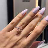 Signature Pink Oval Ring LG