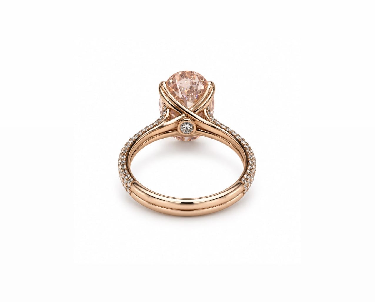 Signature Pink Oval Ring LG