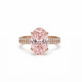 Signature Pink Oval Ring LG