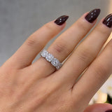 Small Cluster Eternity Ring