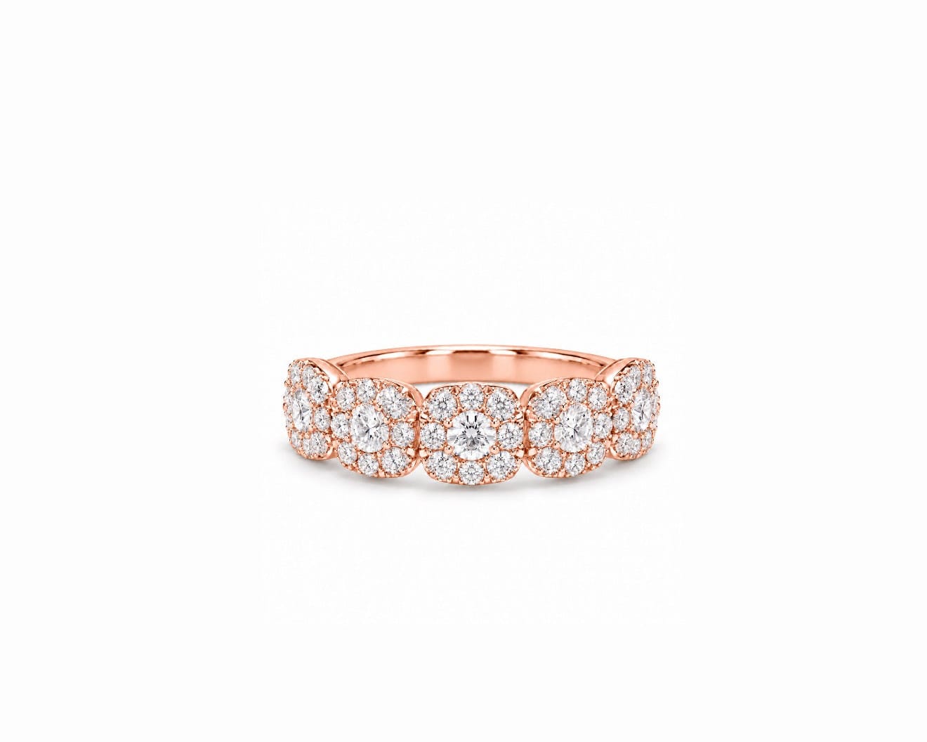 Small Cluster Eternity Ring