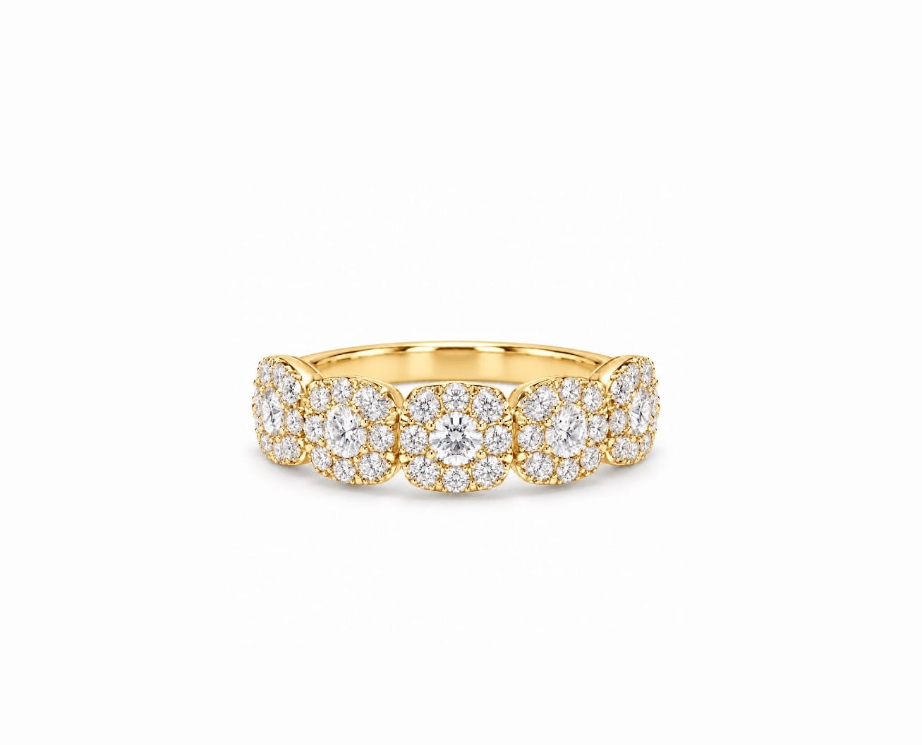 Small Cluster Eternity Ring