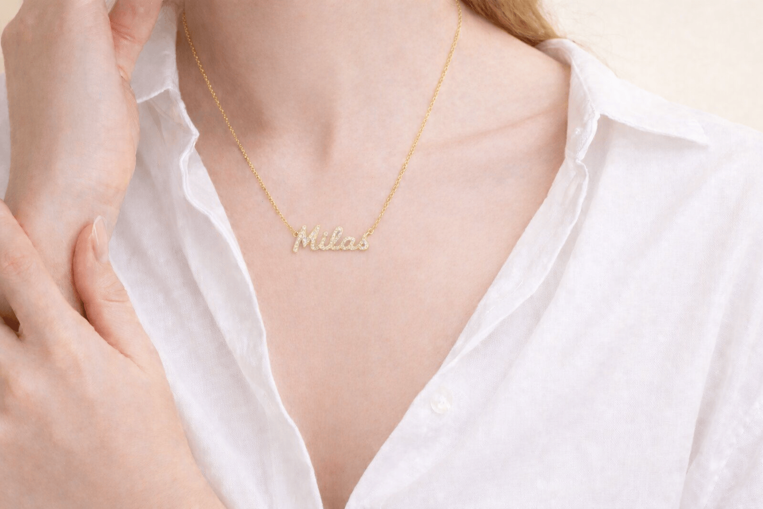 Small Name Necklace