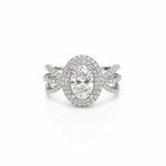 Soléa Oval Halo Ring LG