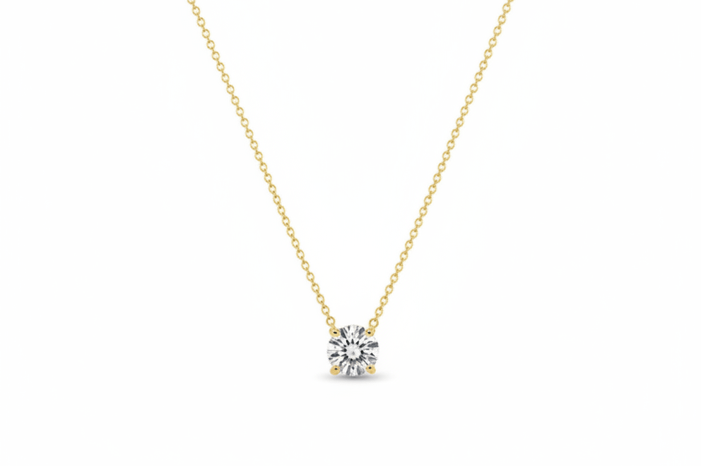Solitaire Necklace LG