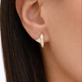 Spike Hoop Earrings LG