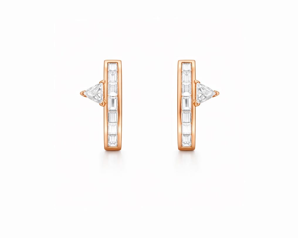 Spike Hoop Earrings LG