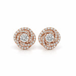 Spiral Diamond Studs