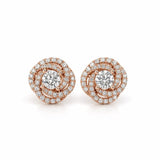 Spiral Diamond Studs