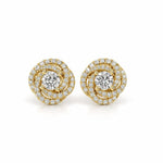 Spiral Diamond Studs