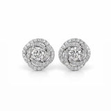 Spiral Diamond Studs