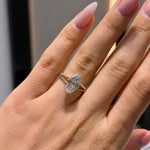 Step Cut Split Solitaire LG