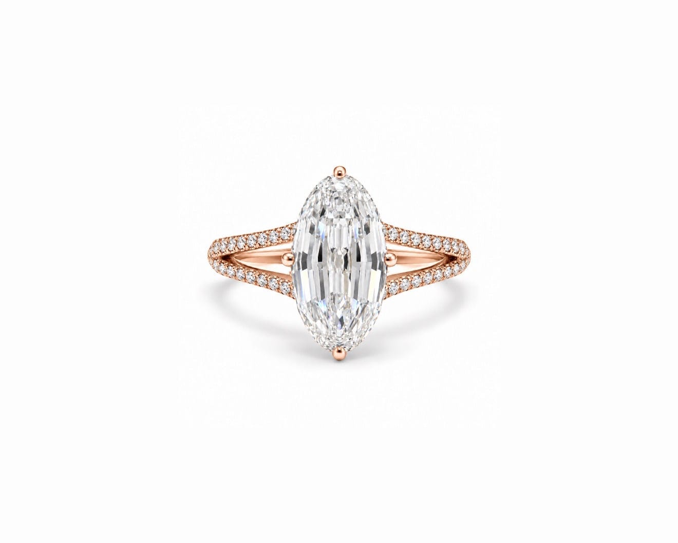 Step Cut Split Solitaire LG